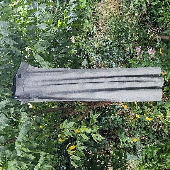 MARLED, Loungewear,  Casual, Comfy Ribbed Wide-leg Grey Pants Sz M - Picture 4 of 6